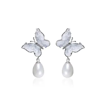 IDOKAWA Freshwater Pearl Earrings Women's