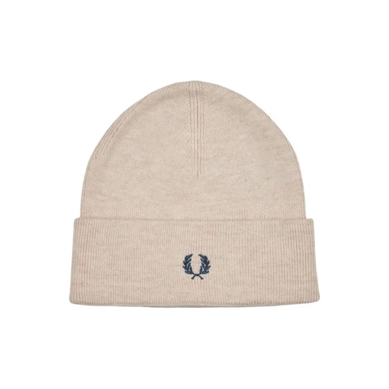 FRED PERRY Embroidered logo Beanie Hat-0