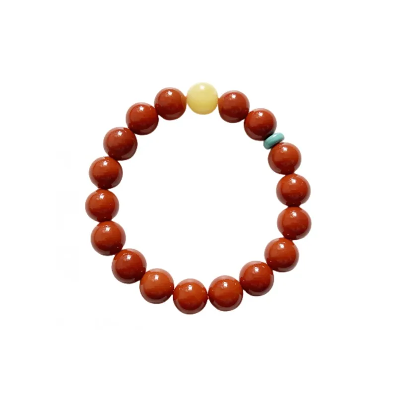 Xifeng Building Southern Red Agate Bracelets Unisex-0