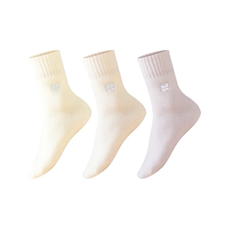 MIIOW Trend Party Series Mid Calf Socks Unisex 3 Pack-9