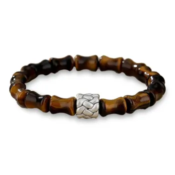 Lang Wind Tiger's Eye Stone Bracelets Men's