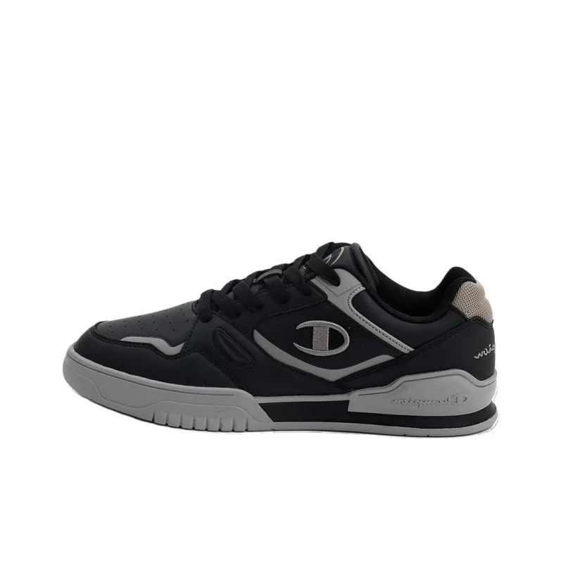 Champion Low Top Casual Shoes Men's Black/Gray-0