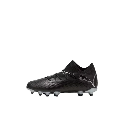 PUMA FUTURE 7 PRO Anti Slip Wear Resistant Low Top Kids' Soccer Shoes Black Kids'