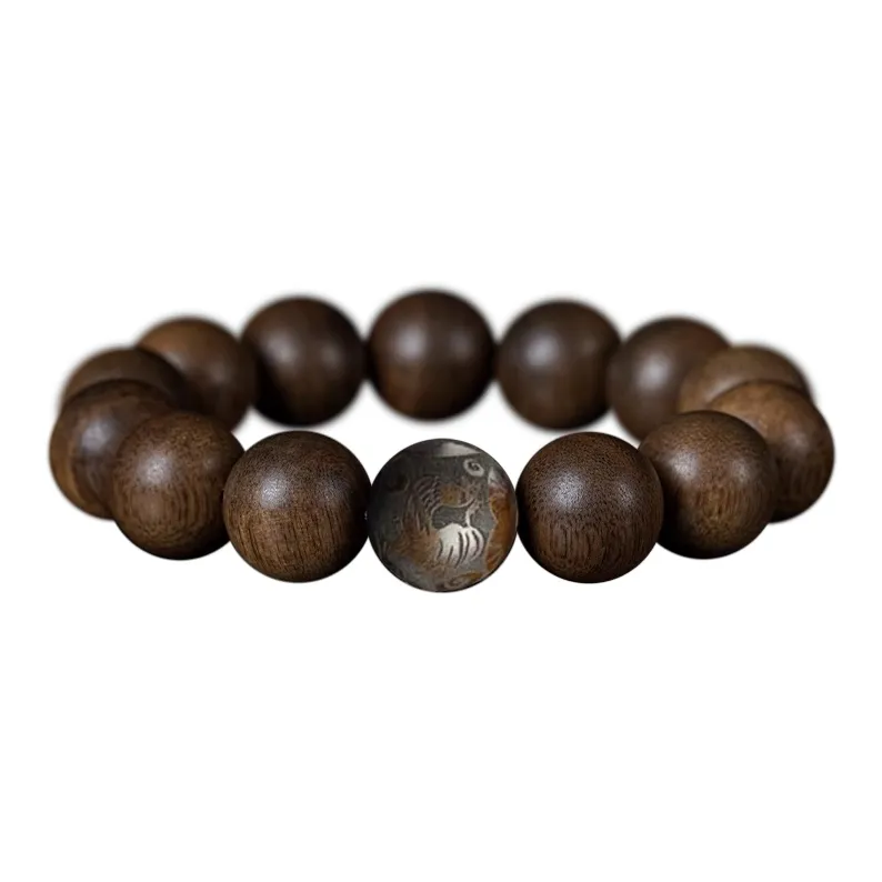 FANGYUANXIAOFU Fragrance Enhancer, Agarwood Bracelets Unisex-27