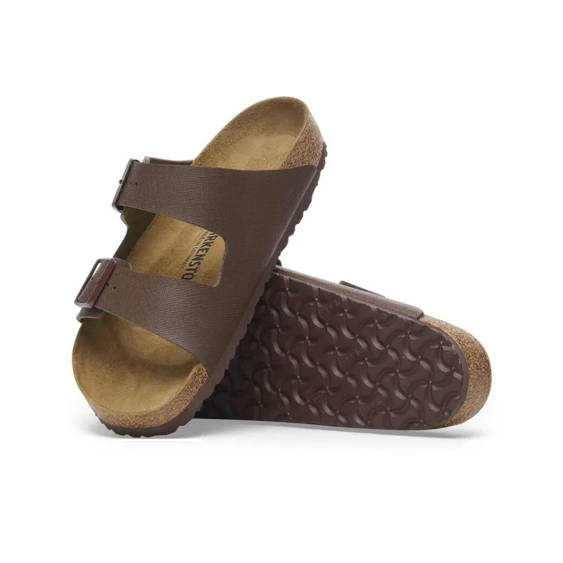 Birkenstock Arizona Series EVA Slip Resistant Slide Slippers Men's Dark Brown Regular-4