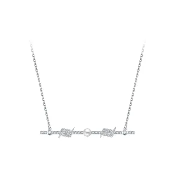BABYBEI 925 Sterling Silver Shell Pearl Minimalist Individual Creative Niche Design Necklaces Women's