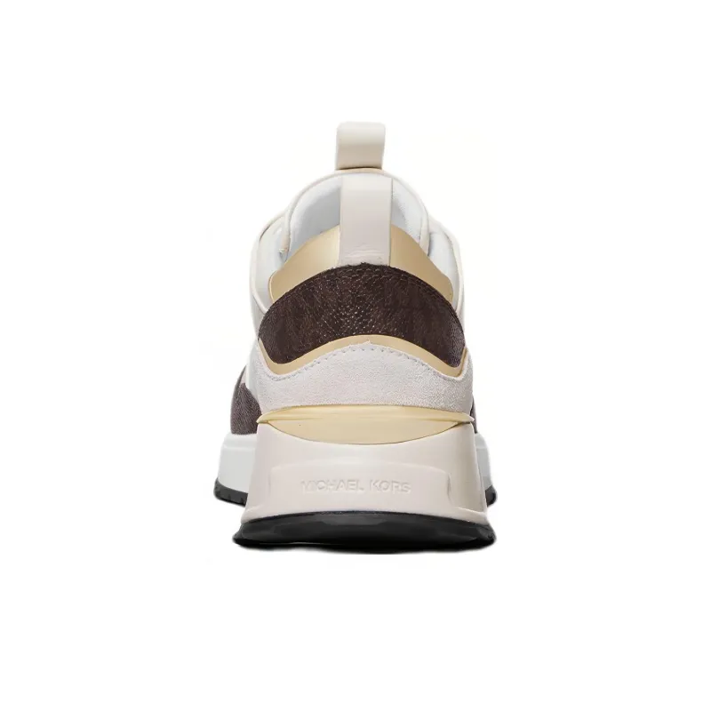 MICHAEL KORS Theo Low Top Casual Shoes Women's White-4