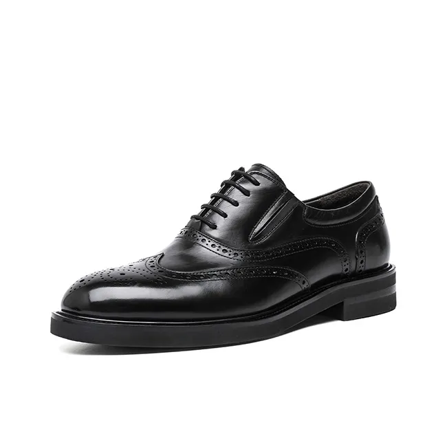 FRYE Dress Shoes Men Low Top Black/Coffee/Earth Yellow-1