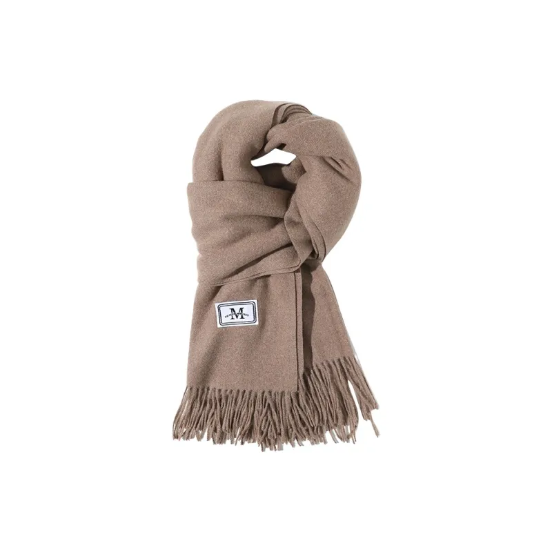 15 MINS Knit Scarves Unisex Multiple Colors-9