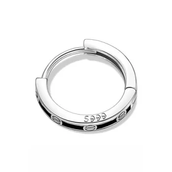 ZWU 999 Fine Silver Earrings Unisex