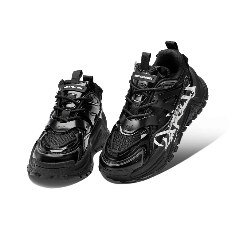 Daisy Fellowes Mango Shoes Slip-Resistant Height Increasing Low-Top Chunky Sneakers Unisex-2