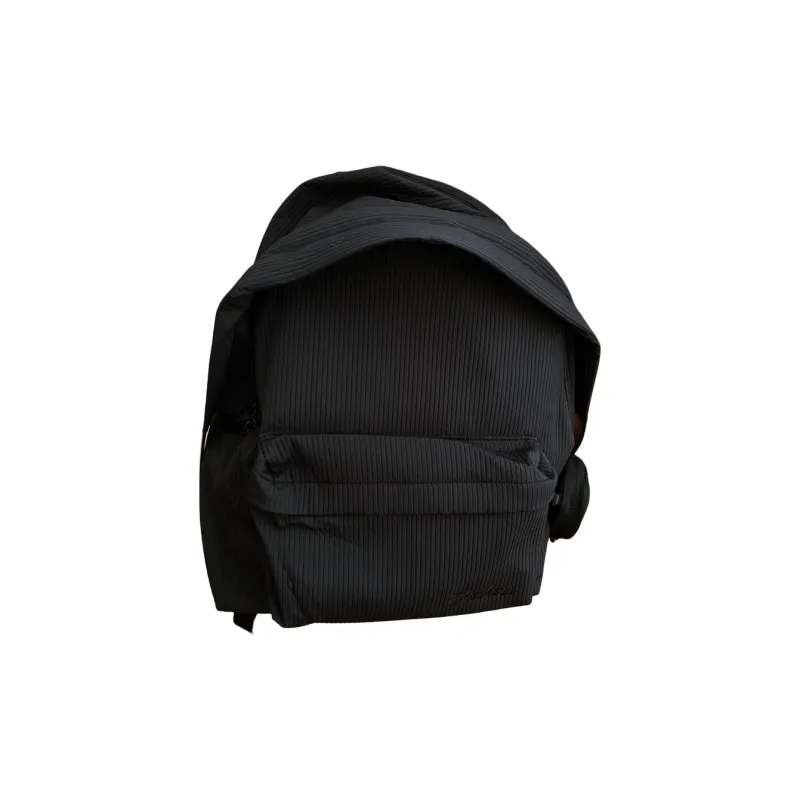 Skechers Fabric Backpack Medium Size Unisex Carbon Black-1