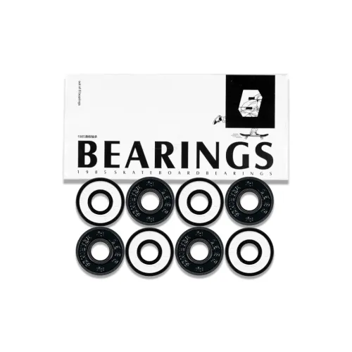 1985 Skateboard Bearings Double Rocker Steel Ball Nylon Stand Dust Cover