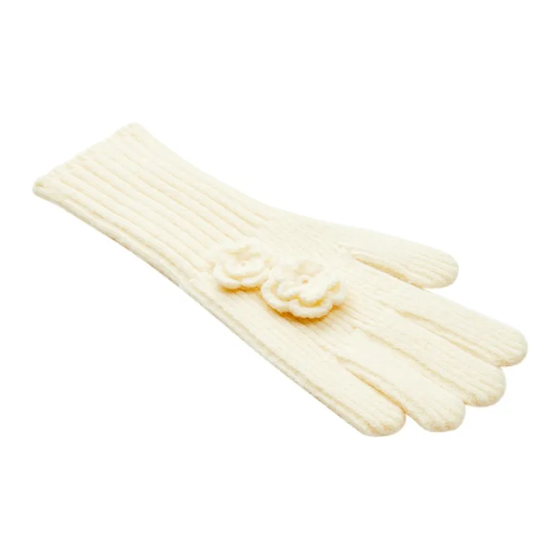 MUYKUY Acrylic Knit Gloves Women's-10