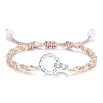 TUTAE Alloy Bracelets Women's Pink