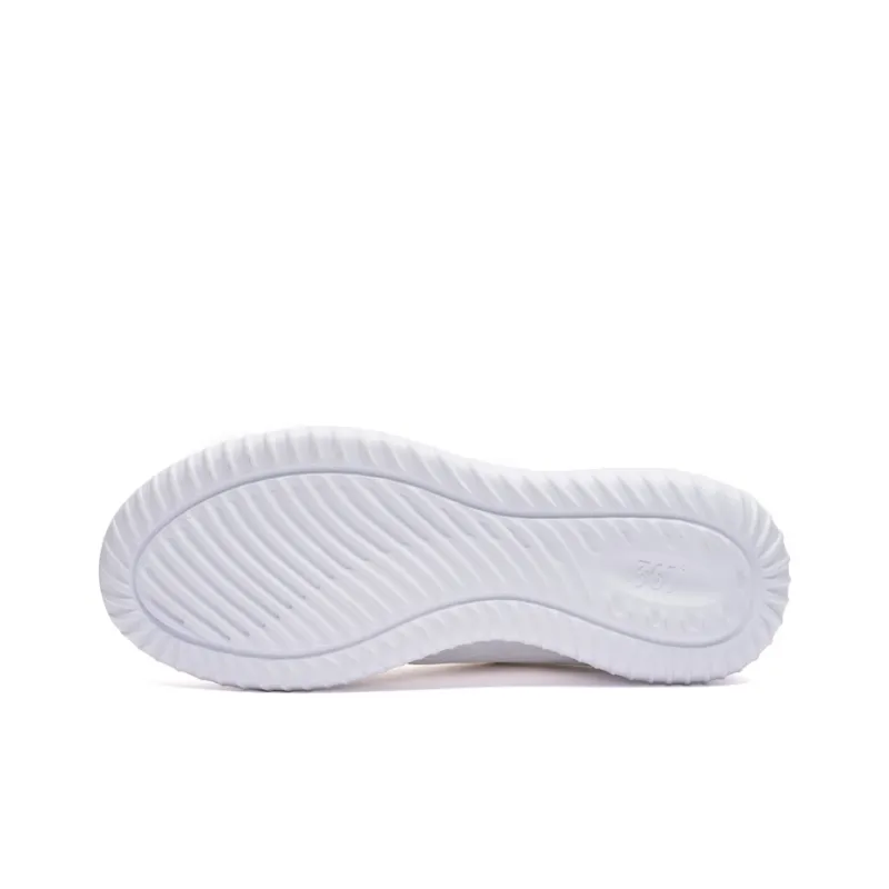 361° Cushioning Anti Slip And Wear Resistant Low Top Running Shoes Men's White-7