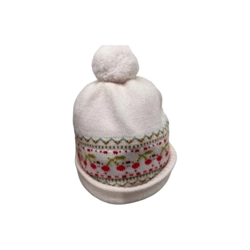 Bonpoint Brigitte Pompom Wool Beanie-1