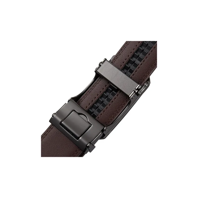 YUZHAOLIN Cow Split Leather Leather Belts Men's 3.5CM-1