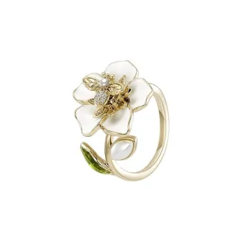 RiotLILY Refined, Elegant, Premium Floral Individual Fashion Niche Design Decoration Ring Unisex