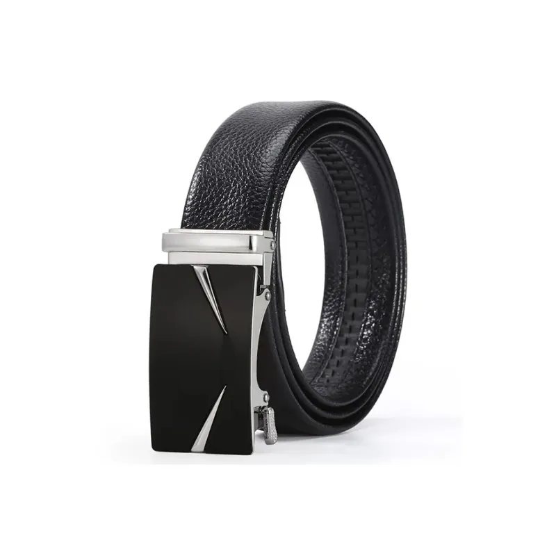 YUZHAOLIN Cow Leather Belts Men's 3.6cm-2