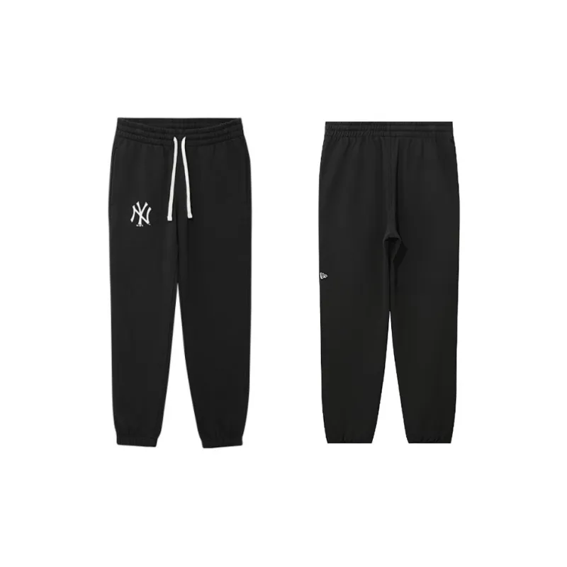 New Era Dark Blue Hoodie Sweatpants Set Unisex-3