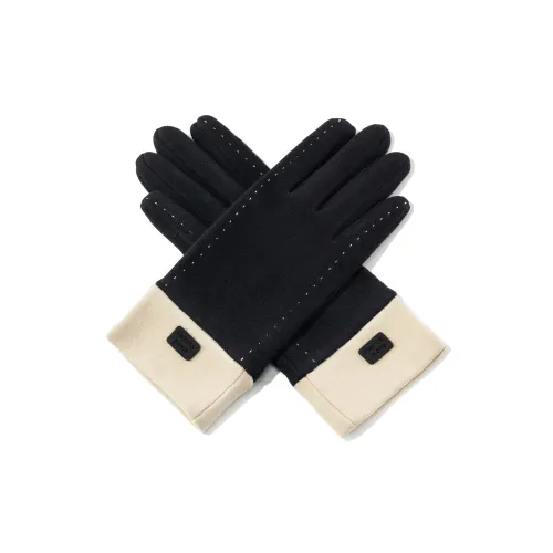 Shanghai Story Polyester Knit Gloves Women's 4 Colors