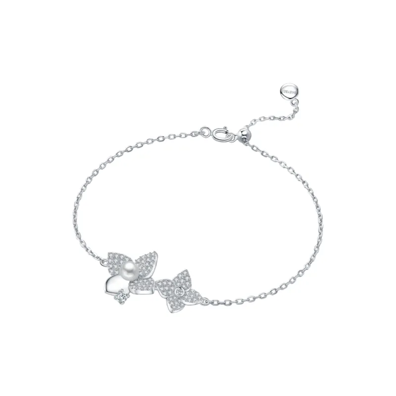 BABYBEI 925 Sterling Silver Shell Pearl Fresh Sweet Style Refined Versatile Ethereal Niche Design Bracelets Women's-1