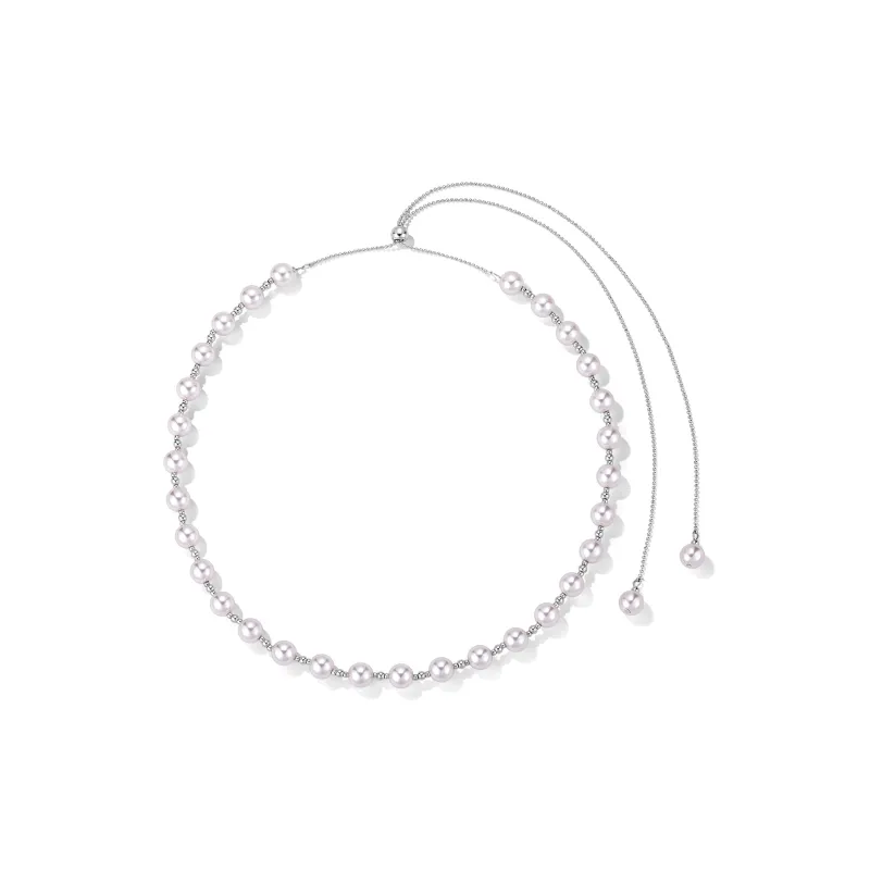 Zeroline Shell Pearl Necklaces Women's-0