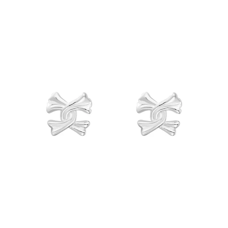 KILOH 999 Fine Silver Stud Earrings Women's-0
