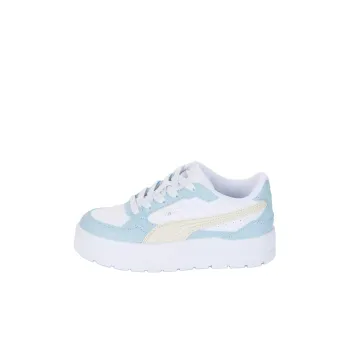 PUMA Karmen II Anti Slip Wear Resistant Low Top Kids' Skateboarding Shoes White Children Aged 3 7 Years Old