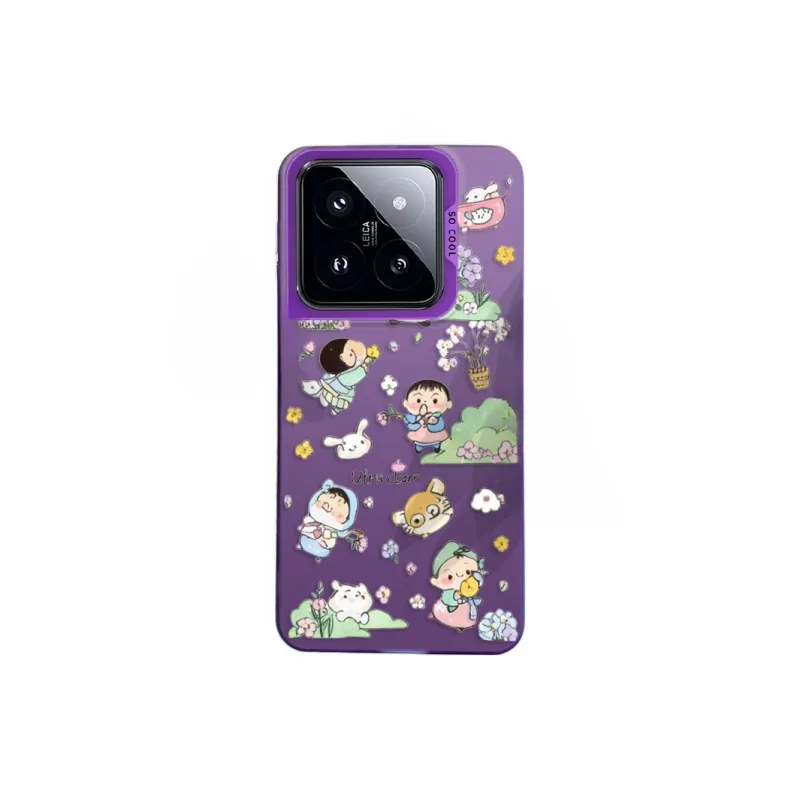 PHILIPS TPU Material Trendy Fashion Fresh Look Cartoon Refreshing Phone Cases Compatible With Xiaomi 14/13/12/11/PRO/10-9