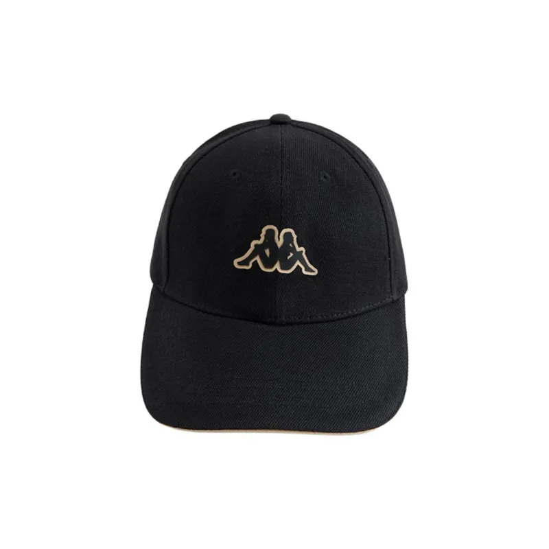 Kappa Polyester, Cotton Baseball Caps Unisex Black-2