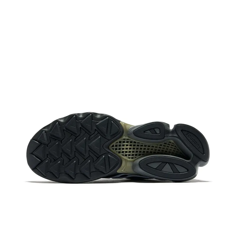 Saucony Low Top Running Shoes Unisex Brown Black-2