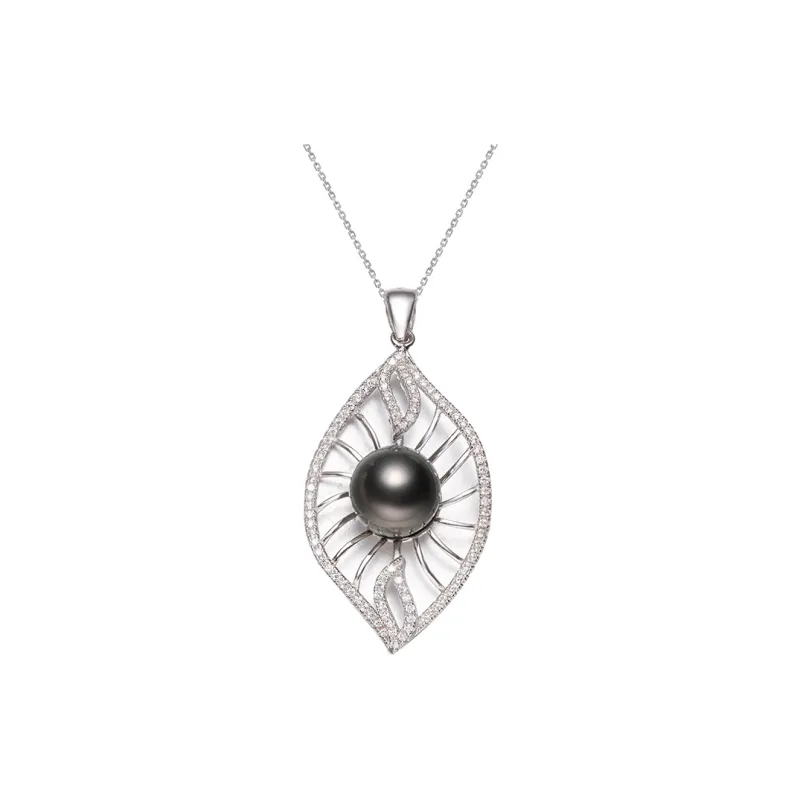 ZHENZHUAOMI Saltwater Pearl Necklaces Women's-0