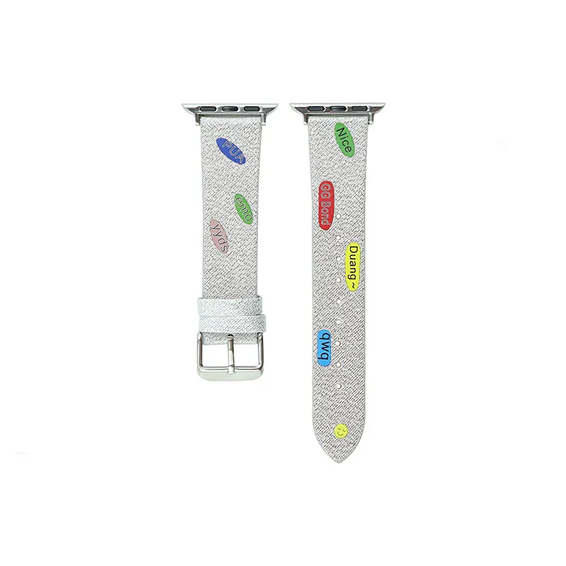 Vobafe Apple Compatibility Watch Band Canvas Material-4