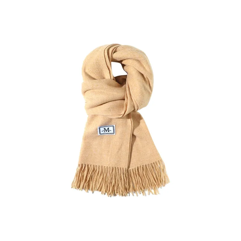 15 MINS Knit Scarves Unisex Multiple Colors-4