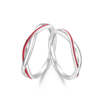 ZHONGLING 999 Fine Silver Rings Unisex