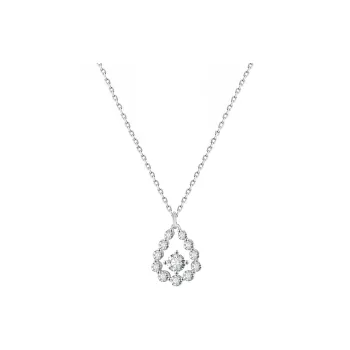 Heart Grass 999 Fine Silver Necklaces Women's