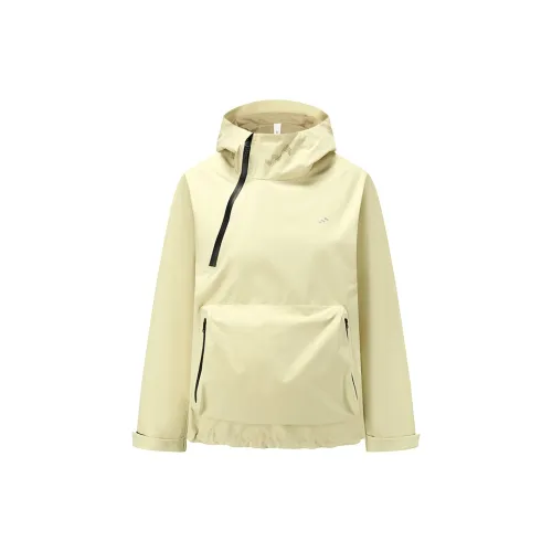 XINQITIAN Windbreaker Jackets Unisex Tender Shoot Yellow