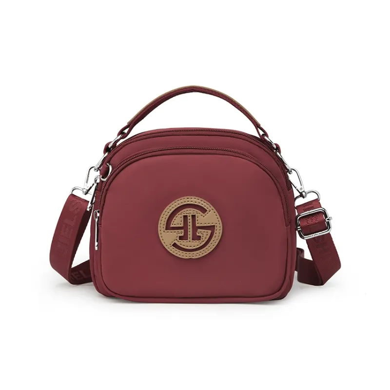Gerlanx Nylon Fabric Shoulder Bag, Crossbody Bag Women's Multicolor-5