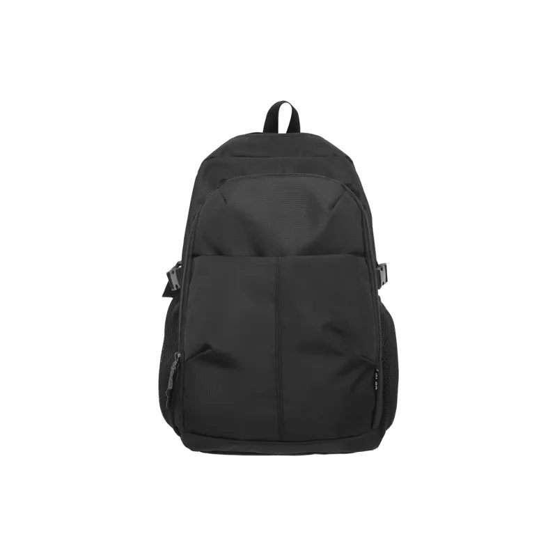 Gorora Nylon With Mesh Backpack Regular Unisex Black/Gray/Blue-4