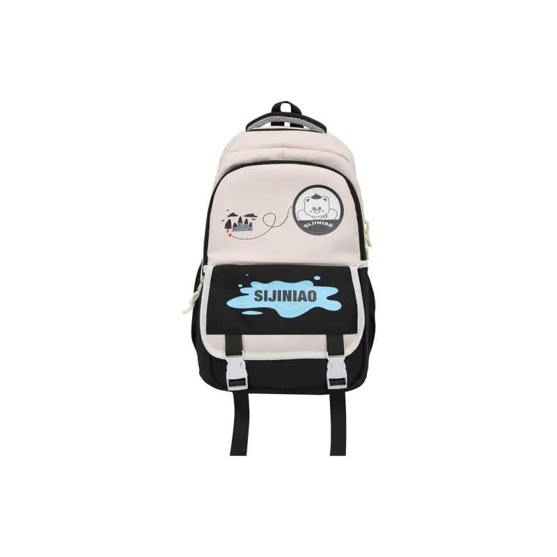 Gorora Nylon Backpack Regular Women's Multicolor-6