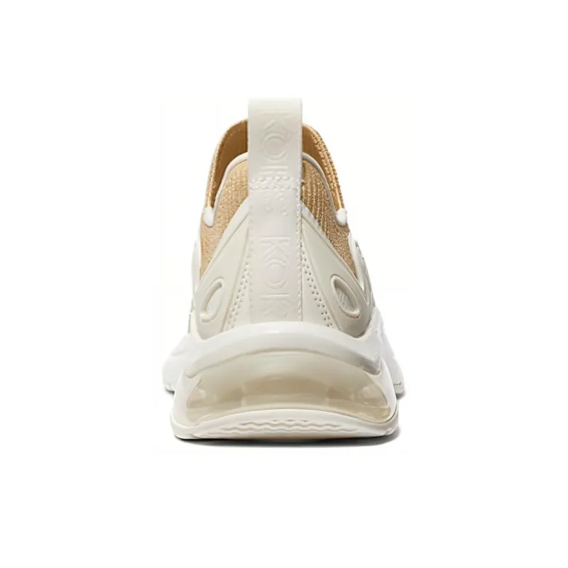 MICHAEL KORS Kit Breathable Low-Top Casual Shoes Women's Yellow-4