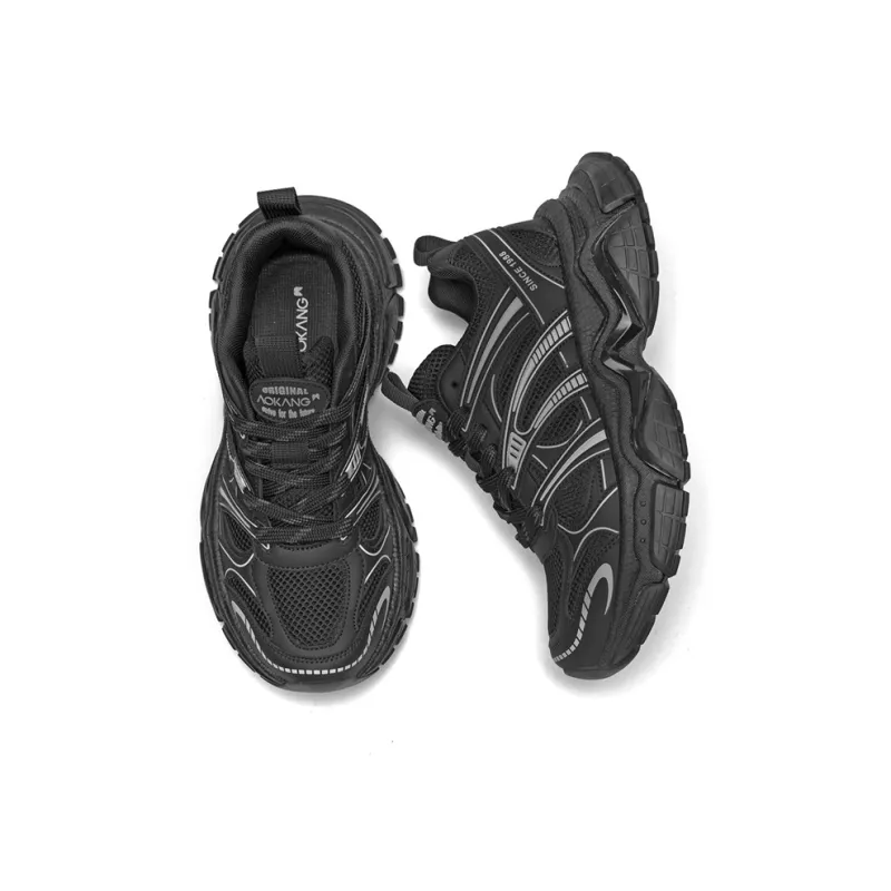 AOKANG Bullet Head Series Cushioning Anti-Slip And Wear-Resistant Low-Top Chunky Sneakers Men's-10