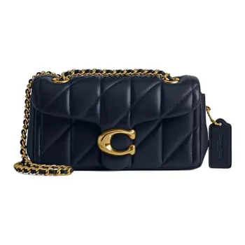 COACH Tabby Nappa Soft Leather Crossbody Bag Shoulder Bag Regular Women's Dark Marine Blue