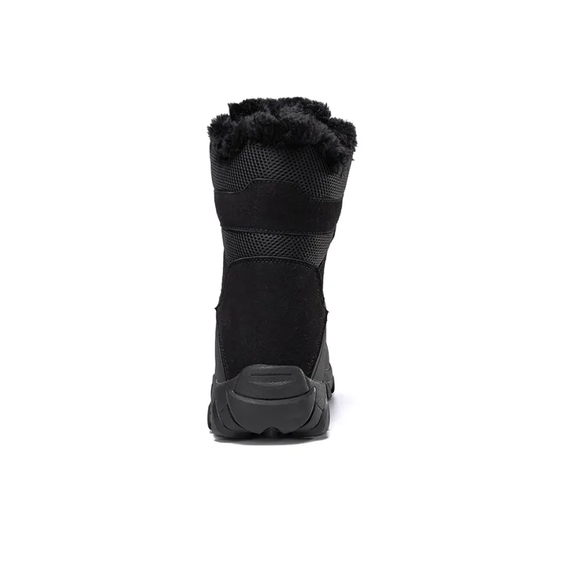 Kuding Warm Water-Resistant Wear-Resistant Slip-Resistant Short Outdoor Boots Men's-2