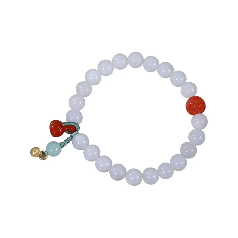 S&A Hetian Jade Bracelets White Jade Women's-0