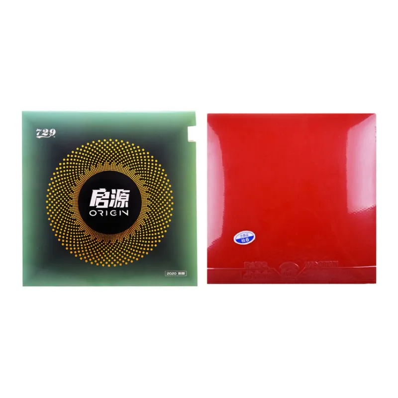 729 Qiyuan Table Tennis Rubbers Sponge Inverted Rubber Curved Circle Compatibility Advanced Model, Adults Thick 2.1mm-3