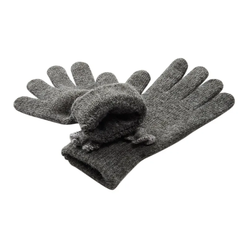 MUYKUY Acrylic Knit Gloves Women's-16