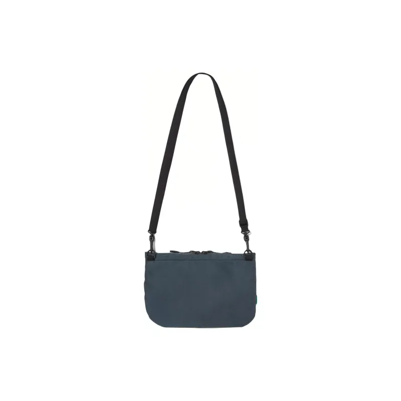 THE NORTH FACE Nylon Shoulder Bag, Crossbody Bag Regular Unisex Gray Green-1